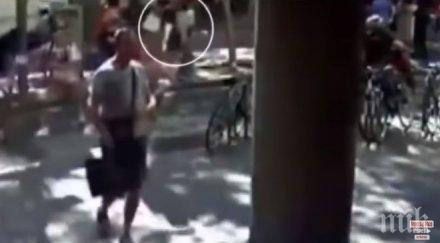 каталунските власти разпространиха кадри нападението барселона видео