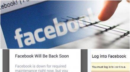 паника цял свят фейсбук срина няколко часа