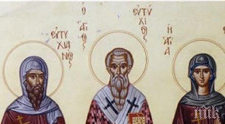 почитаме свщмчк евтих посечен меч