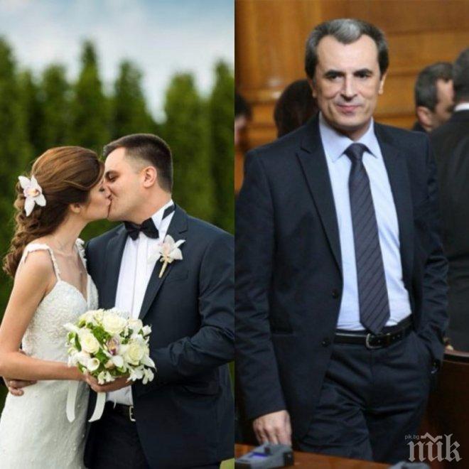 САМО В ПИК И РЕТРО! Пламен Орешарски вдигна тайна сватба - бившият премиер ожени сина си Десислав, готви се за дядо