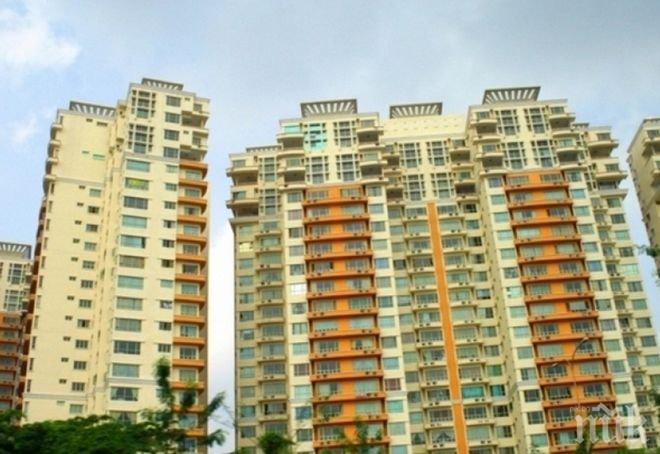 Пияна девушка оцеля след полет от 9-ия етаж в Москва