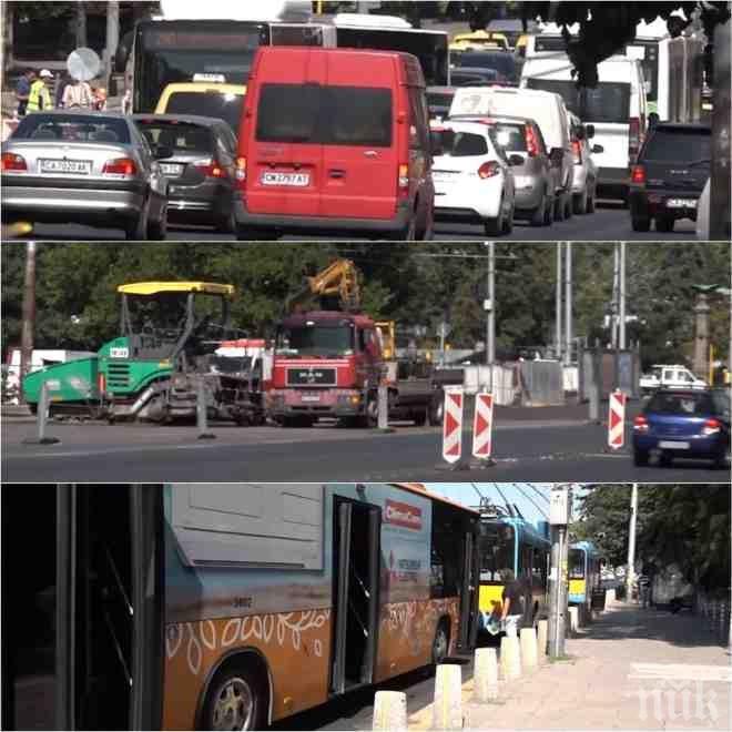 САМО В ПИК TV! Горещ репортаж от ужаса на Цариградско шосе - ето кога се отпушват тапите в София и къде ще има нови задръствания заради ремонти