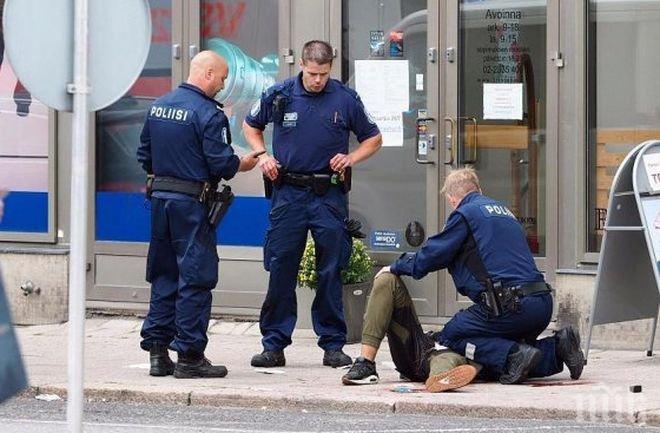 Освободиха трима от мъжете, задържани за нападението с нож в Турку