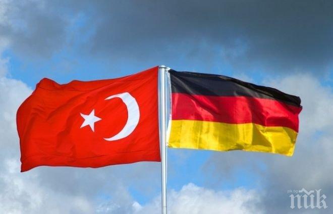 Напрежението между Турция и Германия расте с всяка изминала минута