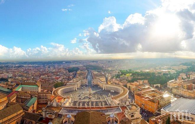 Мистерия! Забелязаха подозрителен дрон над Ватикана