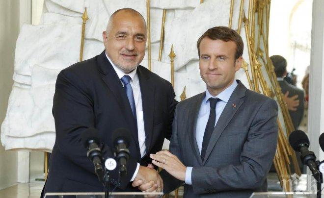 Визита! Президентът на Франция пристига на посещение в България