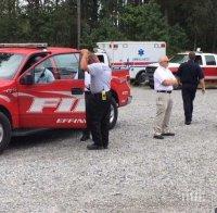 Инцидент! Трима загинали при катастрофа на лекомоторен самолет в щата Джорджия