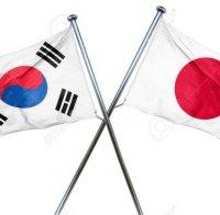 Лидерите на Южна Корея и Япония са провели телефонен разговор