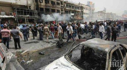 петима загинали два взрива багдад