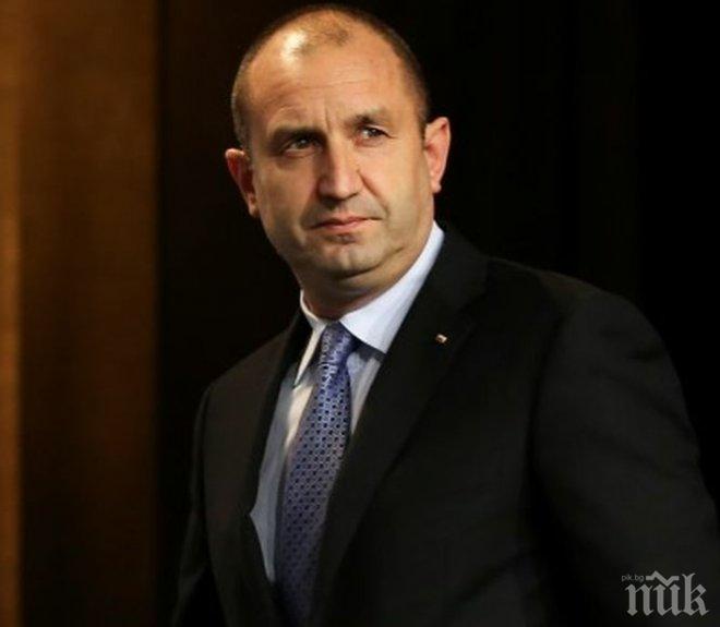 Радев дава орден Стара планина на посланика на Словакия