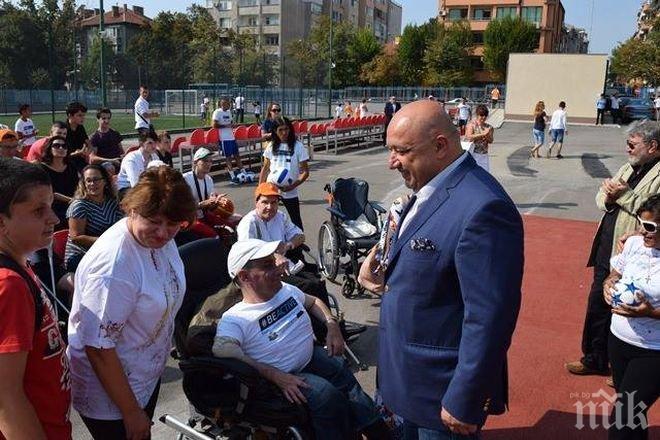 Златният медалист Богомил Яковчев стартира Воля за спорт в Алфатар и Тутракан (СНИМКИ)