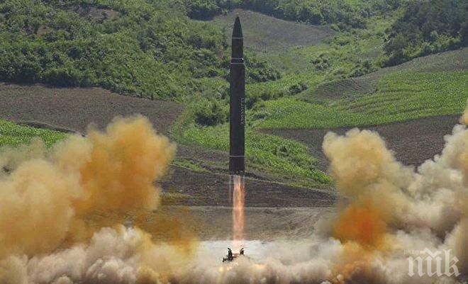 Северна Корея изстреля ракета в посока на Северна Япония