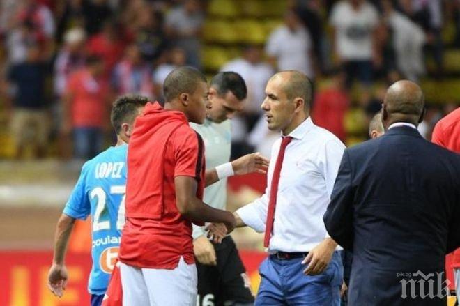 Жардим прие философски напускането на Мбапе