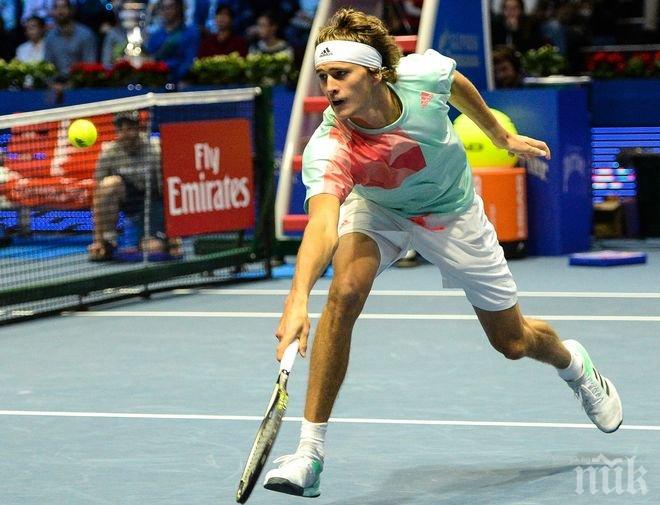 Изненада! Александър Зверев отпадна във втория кръг в Ню Йорк