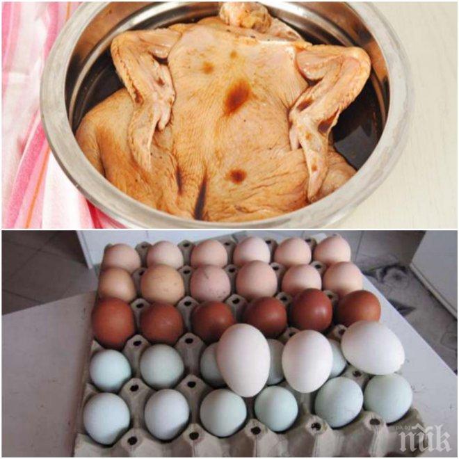 Диета с пиле и яйца за добра памет