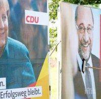 Меркел и Шулц излизат на решаващ дуел преди изборите в Германия
