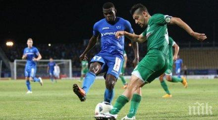 левски отървава бабатунде таранът крачка трансфер шкендербеу спечелят сините