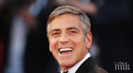 песимист джордж клуни тъмен облак надвиснал сащ