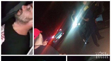 шаш мъртво пиян батка катастрофира бургас заспа волана видео