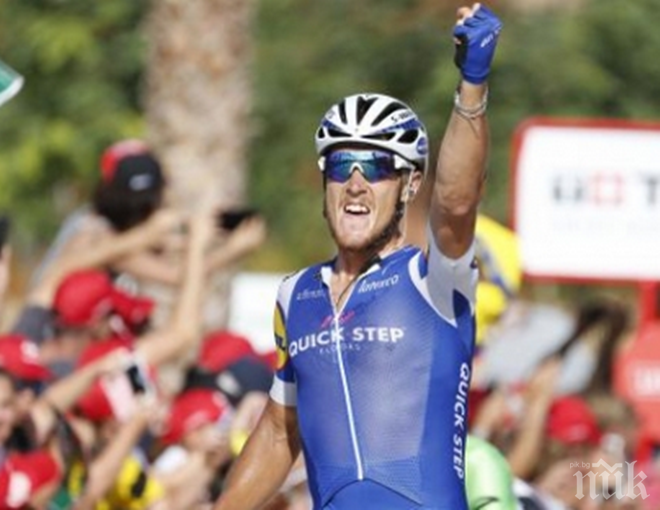 Трентин с фурор във Вуелтата