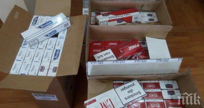 Спипаха близо 2000 кутии контрабандни цигари в каюта на кораб 

