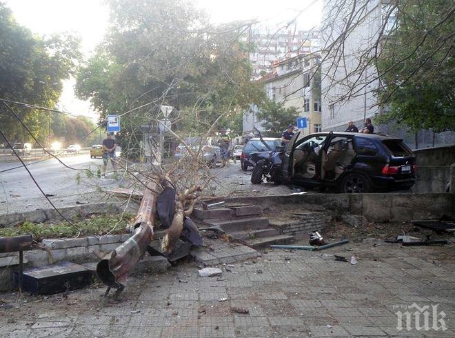 Бързи и яростни! Мъж бере душа, ударил се челно в стена 