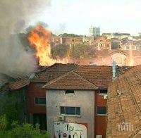 ОГЪН! Пожар пламна в тютюнев склад в Пловдив