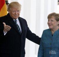 Доналд Тръмп и Ангела Меркел се договориха за тясна координация по проблемите около Северна Корея в ООН