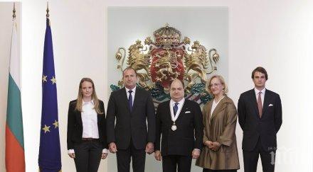 президентът връчи орден стара планина посланика камило дзуколи