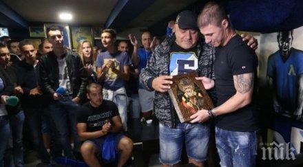 левски раздели една звездите любимец сините каза