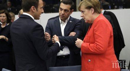 макрон оптимист бъдещето гърция