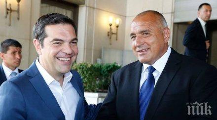 борисов ципрас договарят обмен опит справяне мигрантската криза