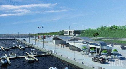 нова връзка свързва черно море дунав егейските пристанища