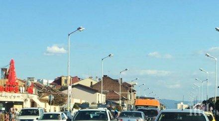 сигнал пик три коли насмели ломско шосе полиция отцепила мястото снимки