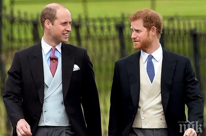 Любопитно! Вижте как са изглеждали принцовете Уилям и Хари в първия им учебен ден (СНИМКИ)
