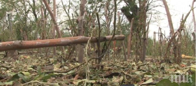 Русенско не може да се възстанови след жестоката буря
