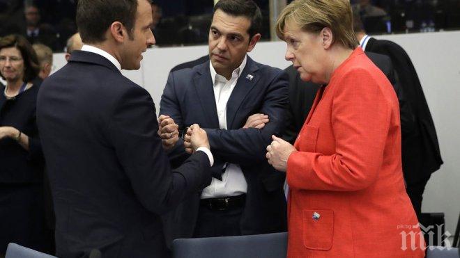 Макрон оптимист за бъдещето на Гърция