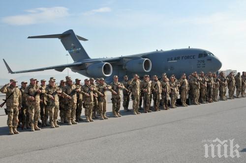 Военнослужещи от българския контингент на НАТО се завърнаха в България