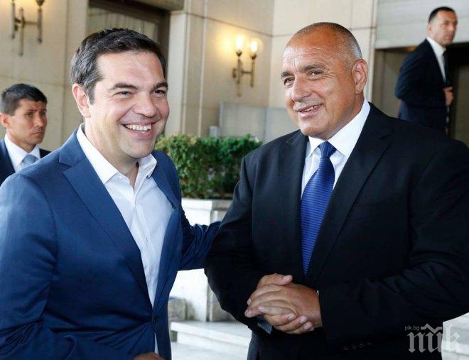 Борисов и Ципрас договарят обмен на опит за справяне с мигрантската криза