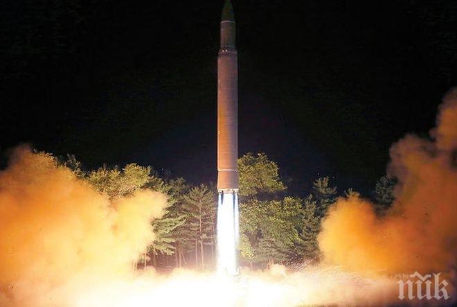 Напрежение! Северна Корея придвижва балистична ракета към западното си крайбрежие