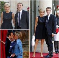Мадам Макрон се страхувала да стане първа дама