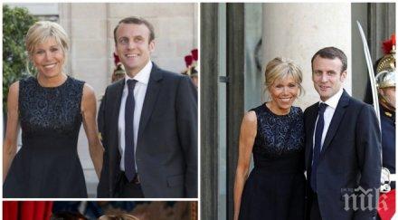 мадам макрон страхувала стане първа дама