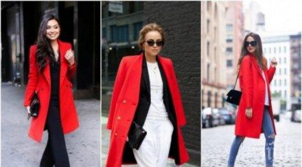 мода червеното хитът новия моден сезон