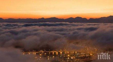 ужас призрачен град появи село