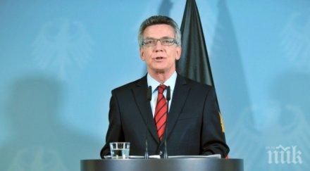 германският вътрешен министър изригна стига щедри помощи бежанците