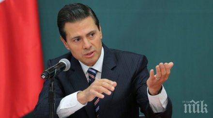 президентът мексико уверен страната преживее ужаса