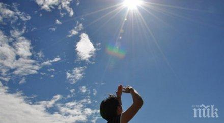лятото продължава пълна сила уикенда термометърът скача градуса