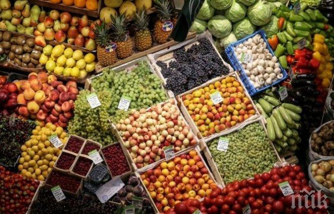 Цените на плодовете и зеленчуците остават ниски за сезона 