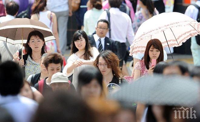 Над 770 души са били приети в болници за последната седмица заради високите температури в Япония