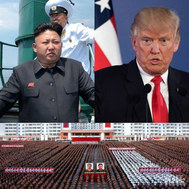 ИДВА ЛИ ВОЙНА! Пхенян с жестока заплаха към САЩ: Ще им причиним най-големите страдания и болки